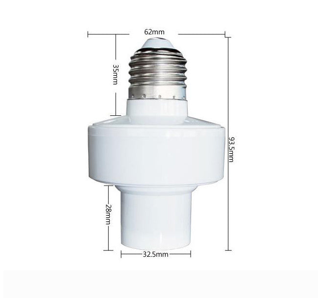 Cabezal de lámpara inteligente Tuya WiFi con aplicación Smart Life, soporte para lámpara, altavoz Alexa, control por voz 