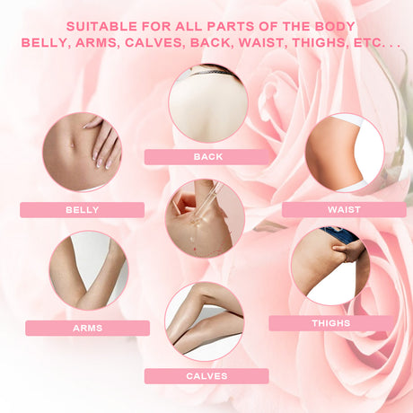 Rose Stem Flower Oil, Body Skin Massage Treatment Moisturizing And Firming Loose Skin Slimming Treatment Oil - V.I.P Digital Presence