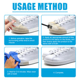 Shoes Whitening Cleansing Gel, Shoes Of Whitening Agent Disposable Shoes To Stain Bright White Artifact Cleaner - V.I.P Digital Presence
