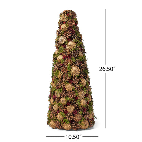 PINE CONE TABLE TOP TREE - V.I.P Digital Presence