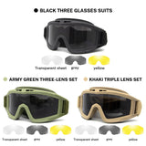 Military Tactical Goggles Outdoor Windproof Sports Army Airsoft Shooting Glasses Cycling Mountaineering Eyewear UV400 - V.I.P Digital Presence