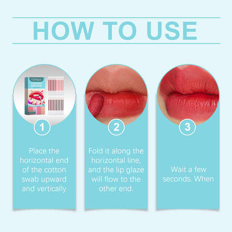 Cotton Swab Lip Glaze, Long-Lasting Moisture Not Easy To Fade Lip Color Lipstick Portable Moisturizing Disposable Lip Glaze - V.I.P Digital Presence
