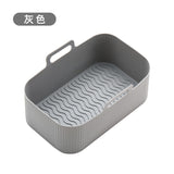 Air fryer thickened silicone pad barbecue plates ovens microwave ovens insulation rectangular trays - V.I.P Digital Presence