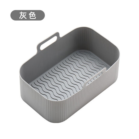 Air fryer thickened silicone pad barbecue plates ovens microwave ovens insulation rectangular trays - V.I.P Digital Presence