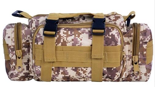 Black Hawk Commandos Multi-function Practical Waist Pack  Handlebar military Camouflage Shoulder Bag for outdoor sports activities - V.I.P Digital Presence