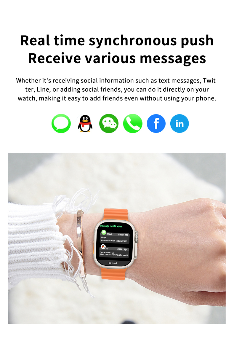 M9 Ultra Max  Smart Bracelet - V.I.P Digital Presence