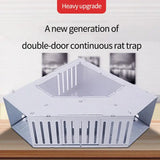 Catching Mice Mouse Traps Occasions Available Double-door Design Non-toxic Reusable Rustproof Garden Supplies Portable - V.I.P Digital Presence