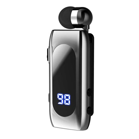 Business Sports Telescopic Cable Collar Clip 5.2 Smart Mini Bluetooth Earphones - V.I.P Digital Presence