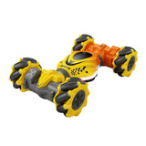 Coche de inducción con minigiro y gestos, transformable, con control remoto, de doble cara, para escalada y acrobacias.