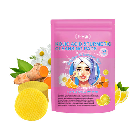Turmeric Acid Cleansing Pad Gentle Exfoliating Deep Clean Non-Tight Improving Skin Cleansing Pad - V.I.P Digital Presence