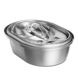 Stainless Steel Smart Pet Water Dispenser with Automatic Circulation and Filtration, Large Capacity Feeder for Cats and Dogs - V.I.P Digital Presence