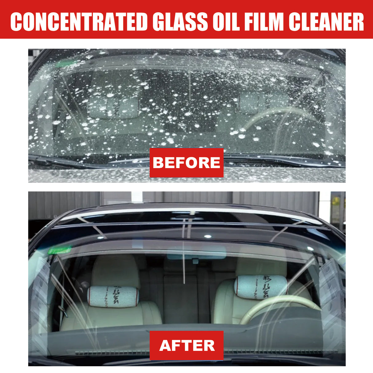 Concentrated Glass Oil Film Cleaner To Remove Oil And Rain Car Windshield Fog Cleaner - V.I.P Digital Presence