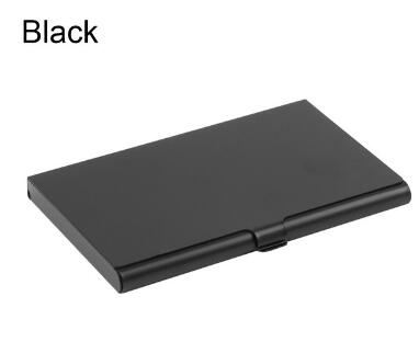 Creative business card case stainless steel Aluminum Holder Metal Box Cover Credit Men business card holder card metal Wallet - V.I.P Digital Presence