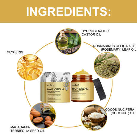 Hair Cream, Moist Soft Repair With Prevent Hair Flexible Hair Thick Hair Hair Care Cream - V.I.P Digital Presence