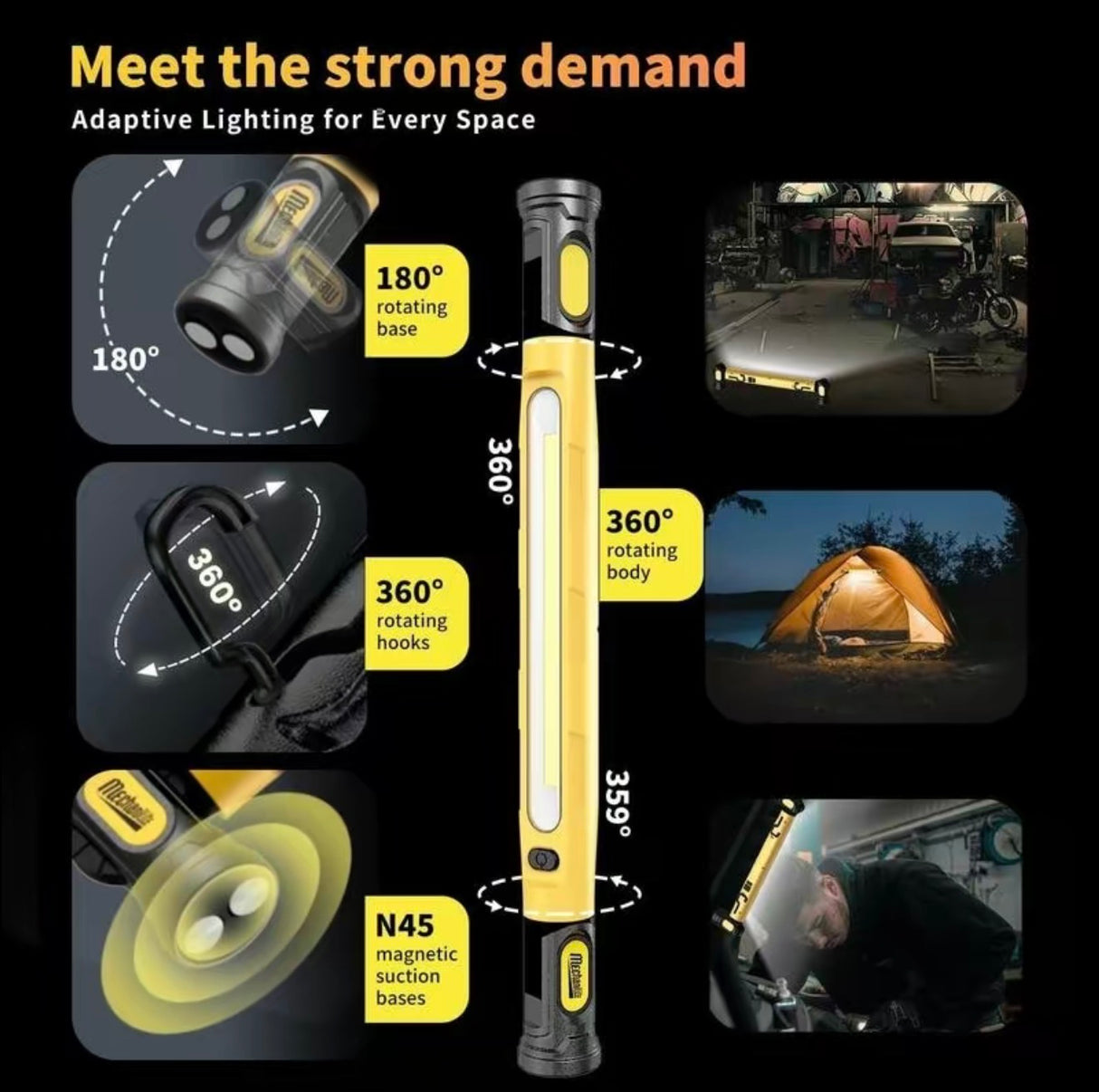 HoodFlex LED Light Bar