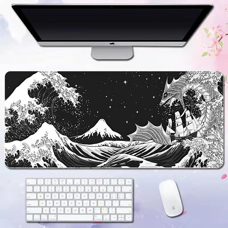 Wave mouse pad advertising game keyboard pad desk pad - V.I.P Digital Presence