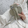 iPhone 12 Case Crossbody Neck Apple 11 Elephant Leather Strap 13pro for XRMAX Fashion Cover