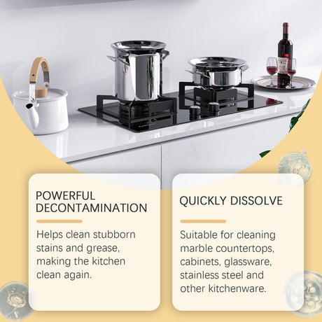 Kitchen Grease Cleaner Kitchen Cookware Cooktop Range Hood Oil And Stain Remover - V.I.P Digital Presence