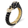 European and American fashion jewelry elephant enamel oil drip alloy open bracelet - V.I.P Digital Presence