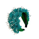 Fashionable design wide edge fabric crystal headband - V.I.P Digital Presence