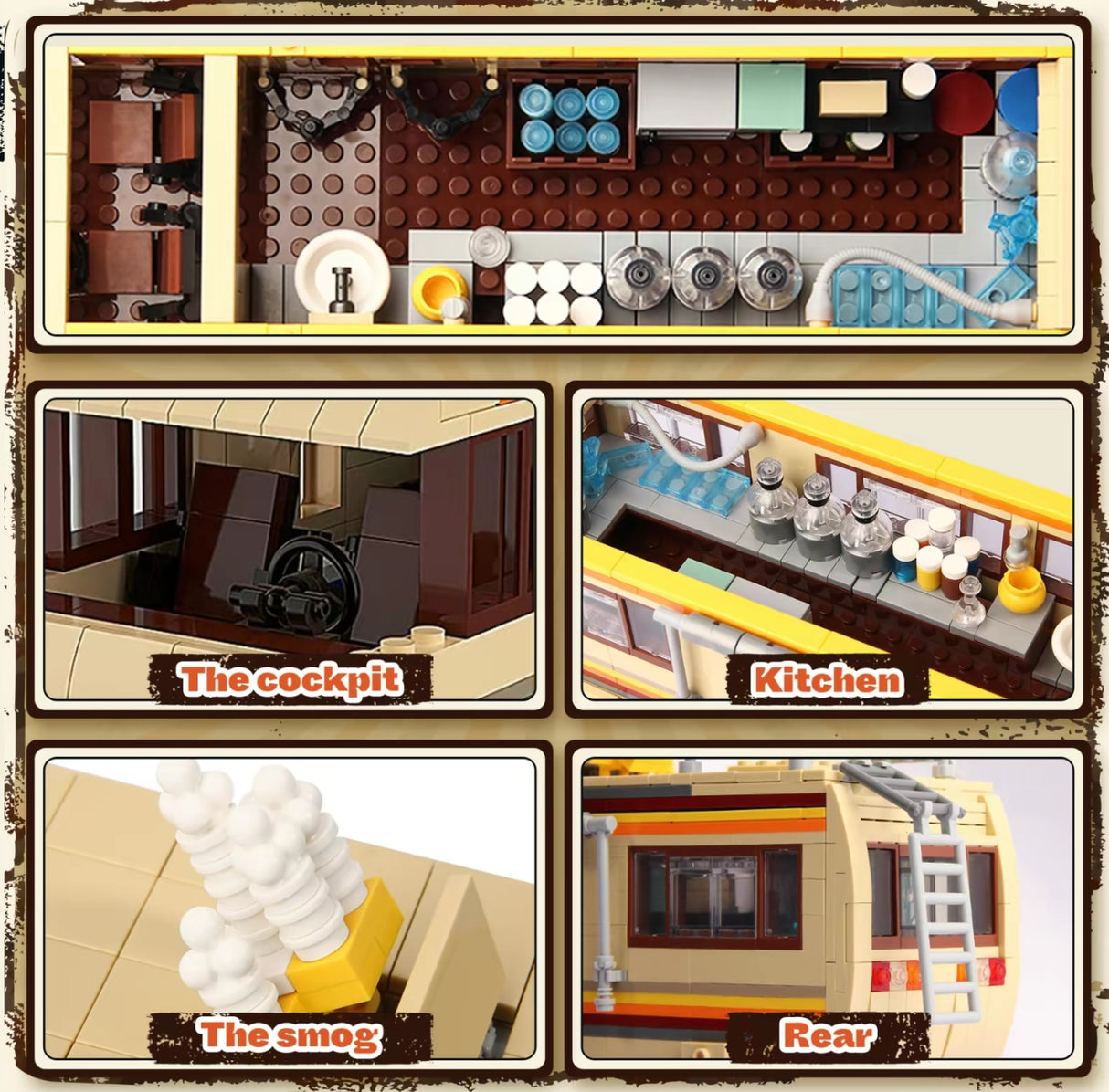 BlockBus Camper Set