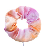 Tie dye velvet zipper large intestine loop - V.I.P Digital Presence