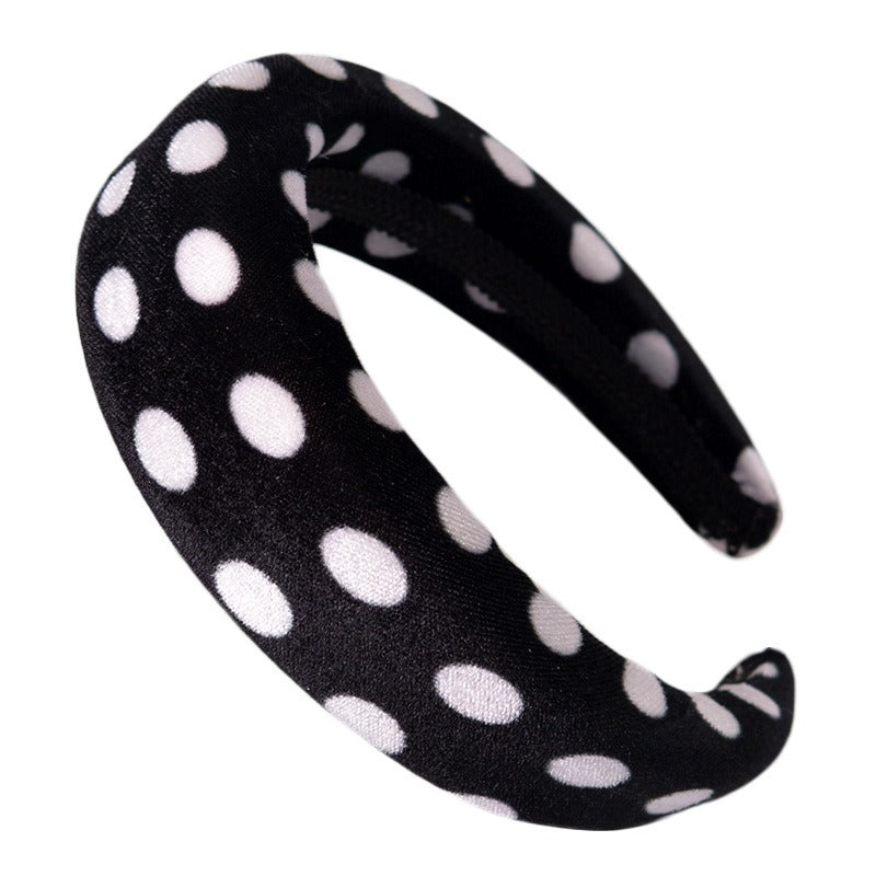 Milk Silk Face Wash Hair Band Velvet Sponge Hair Band Thickened Velvet Black Headband for Women - V.I.P Digital Presence