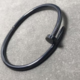 Precision Thick Plating Head and Tail Diamond Fashion Three-Circle Full Diamond Couple Bracelet - V.I.P Digital Presence