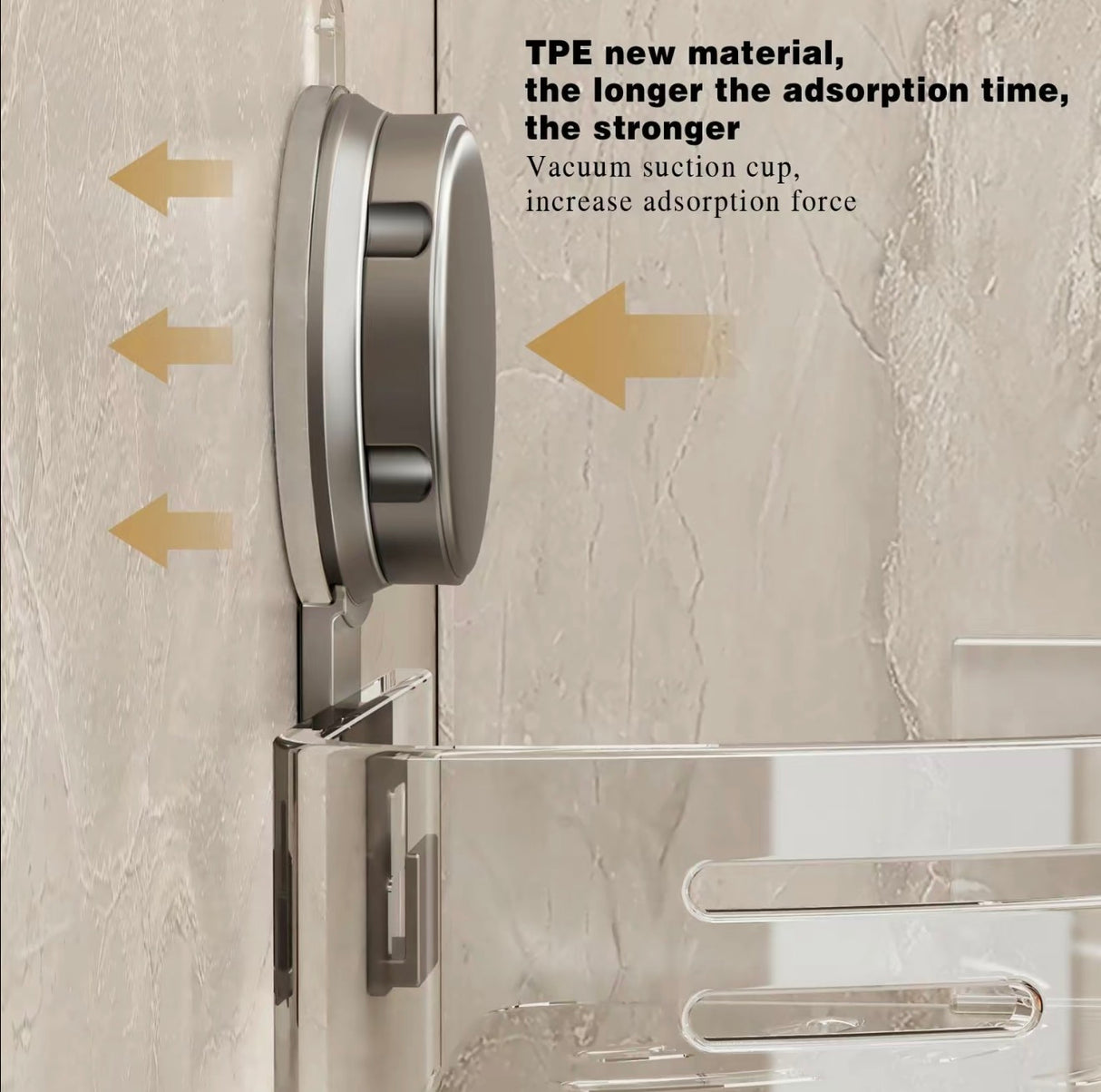 FlexMount Shower Organizer