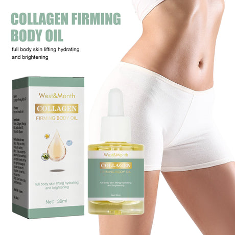 Collagen Firming Body Oil, Massage Smooth Moisturizing Skin, Firming And Shaping Beautiful Body Essence - V.I.P Digital Presence