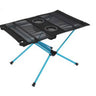 Mesa plegable ultraligera para acampar al aire libre, portátil, para barbacoa, picnic, con agujero para taza y bolsa para teléfono móvil, mesa pequeña