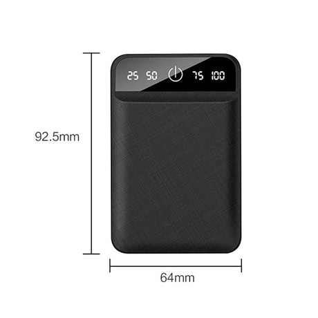 20000mAh Mini Charger Portable Two-way Fast Charging Power Bank Digital Display External Battery for iPhone Xiaomi Samsung - V.I.P Digital Presence