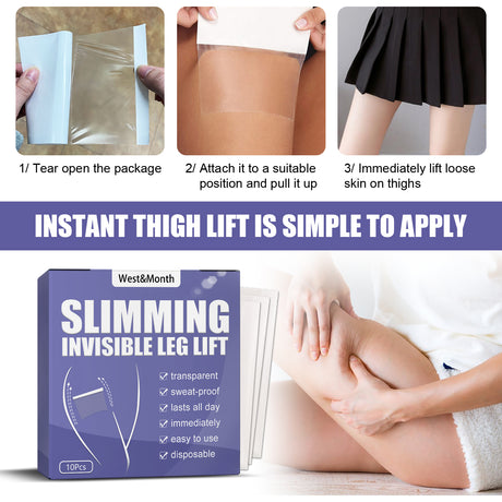 Slimming Invisible Leg Lift, Shape Legs Stick Slimming Stick For Lazy Thighs Tighten Lift Stick - V.I.P Digital Presence