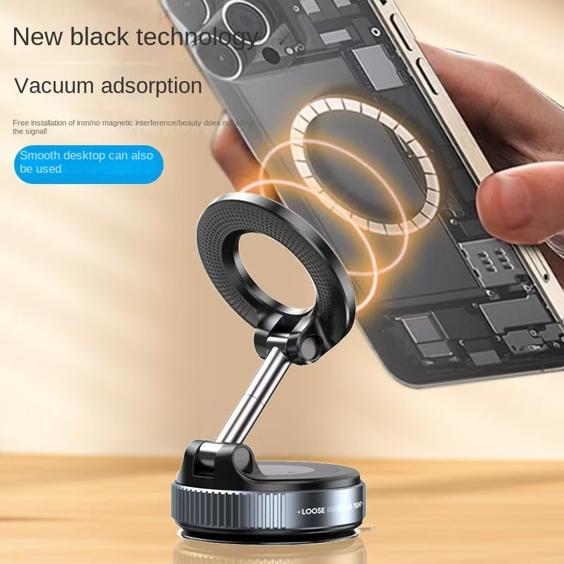 Magnetic Car Mount Vacuum Suction Cup Holder for Navigation Black Technology Product - V.I.P Digital Presence