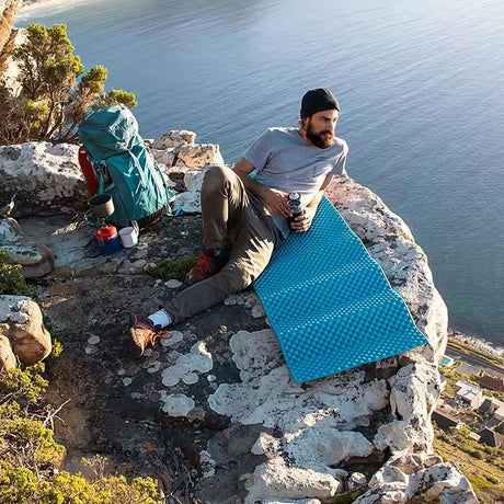 Thicken Egg Mattress. Foldable Camping Pad with Aluminum Membrane for Moisture-Proof. IXPE Foam Pad - V.I.P Digital Presence