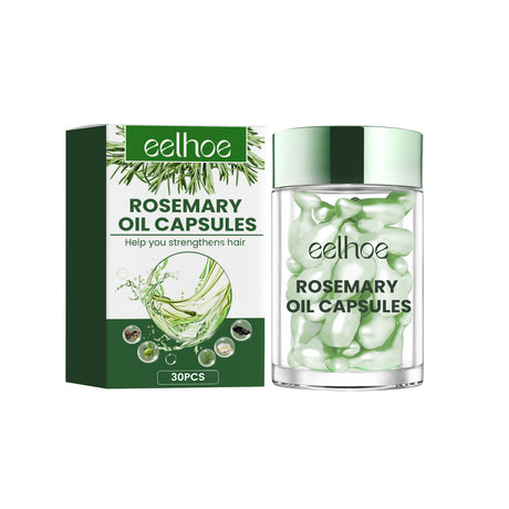 Rosemary Oil Capsules, Nourish Hair Roots Prevent The Loss Of Solid Hair And Hair Moisturizing Hair Care Essential Oil - V.I.P Digital Presence