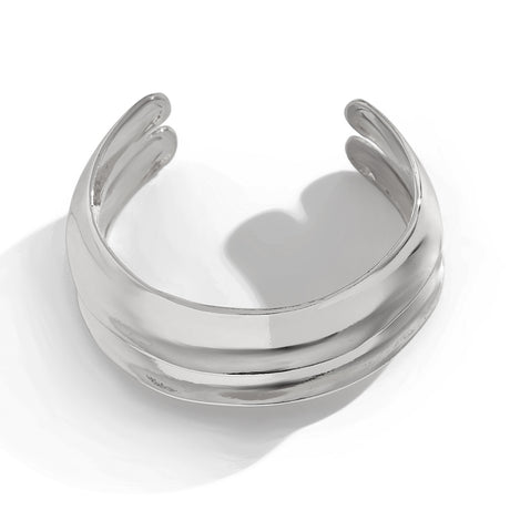 Ins exaggerated metal texture wide face bracelet with irregular personality for women Bracelet multi-layer - V.I.P Digital Presence