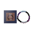 Purple Glass Bracelet, Glass Crystal Personality Fashion Decorative Clothing Accessories Hand Beaded Bracelet - V.I.P Digital Presence