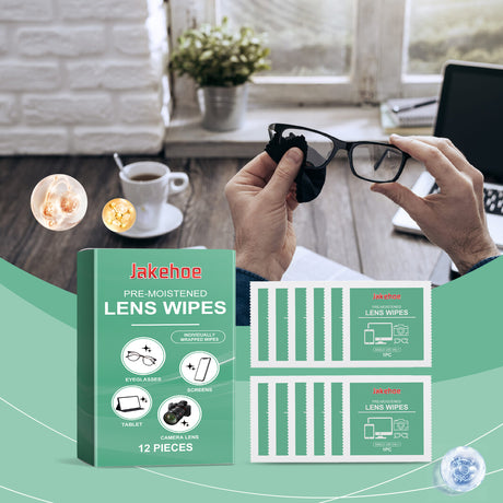 Lens Cleaning Wipes Eyeglass Screen Wipes Individual Package Carry Cleaning Wipes With You - V.I.P Digital Presence
