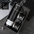 A cup of three-lid thermos cup portable fashion gift box set stainless steel cup - V.I.P Digital Presence