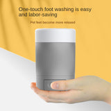Pet Foot Washing Cup Dog Beauty Paw Cleaning Tool With Towel Feature Foot Bath Bathing Artifact - V.I.P Digital Presence