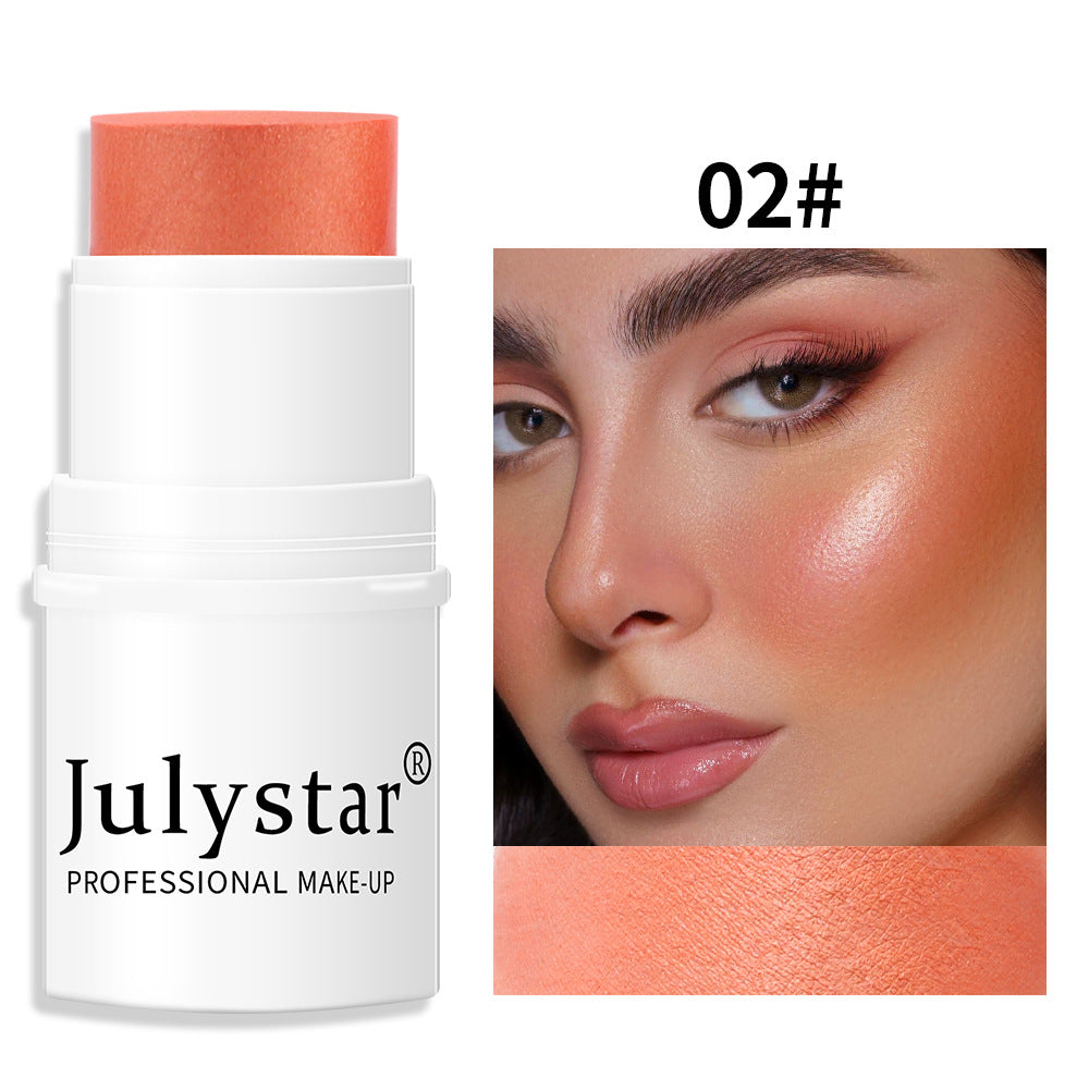 Highlighting Blusher Blush Powder Blusher Matte Blush Stick Single Color Blush - V.I.P Digital Presence