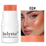Highlighting Blusher Blush Powder Blusher Matte Blush Stick Single Color Blush - V.I.P Digital Presence