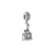 S925 sterling silver eternal confession double surround heart small motorcycle DIY accessories - V.I.P Digital Presence