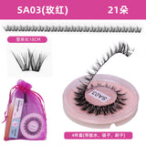 DIY false eyelashes set whole cut eyelashes European and American thick curling travel size eyelash combination - V.I.P Digital Presence