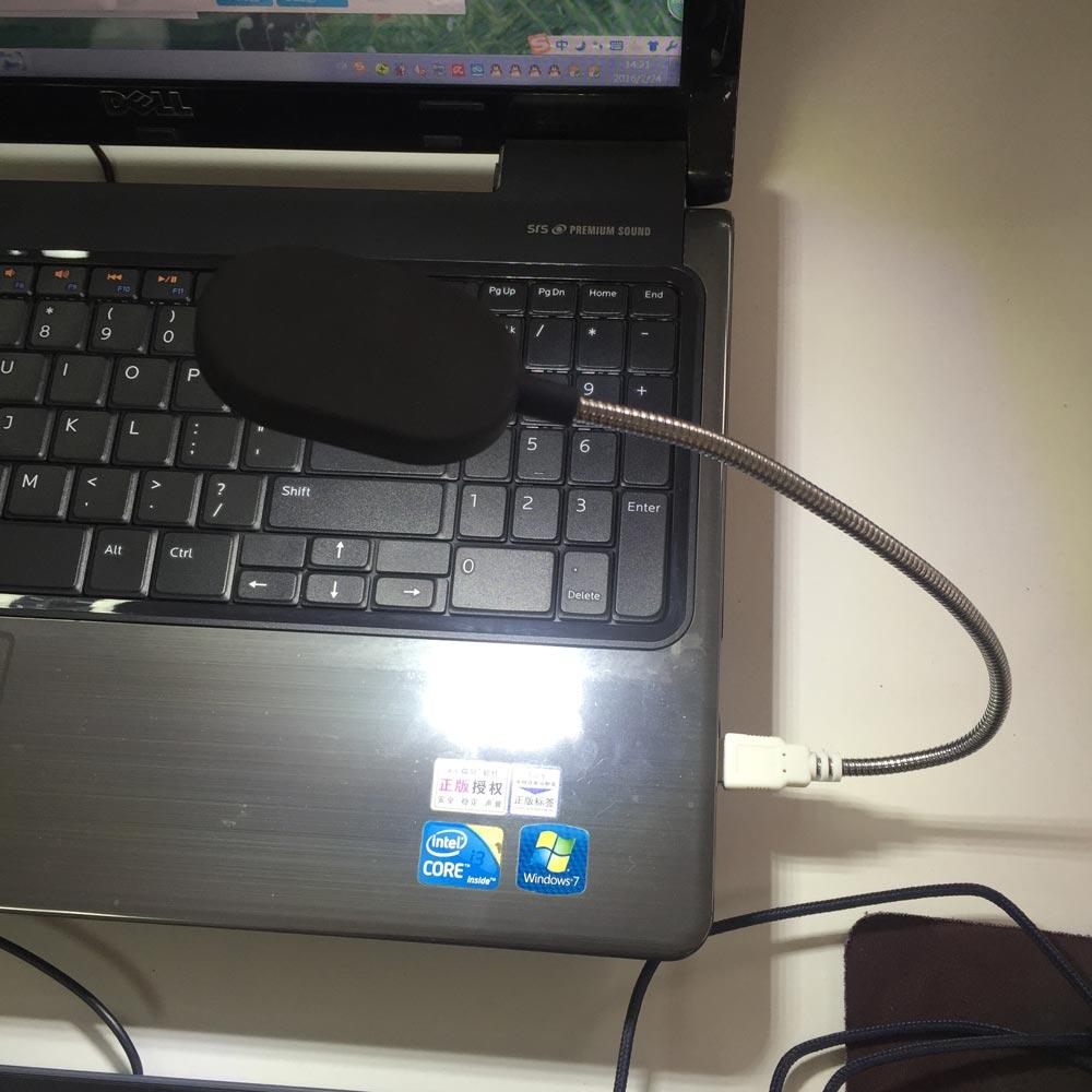 Ultra Bright 15 LED Flexible 35.2cm Mini Computer USB Work Light Lamp Flashlight For PC Laptop Convenient for Reading - V.I.P Digital Presence