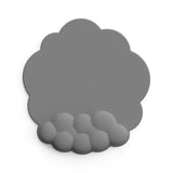 Alfombrilla de ratón con reposamuñecas para teclado, nube, antideslizante, espuma viscoelástica, para escritorio, oficina, gamer, ratón, reposamuñecas
