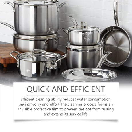 Pan Cleaner, Pan Bottom Grease Cleaner To Remove Oil And Scale Cleaning Polishing Anti-Rust Cleaning Liquid - V.I.P Digital Presence