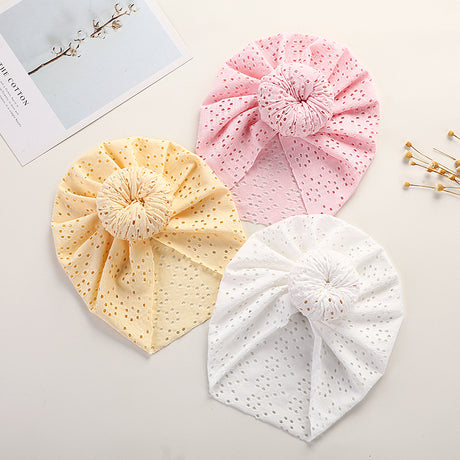 Baby Pullover Cap Cute Lace Hole Donut Baby Indian Tire Cap Children's Headwear - V.I.P Digital Presence