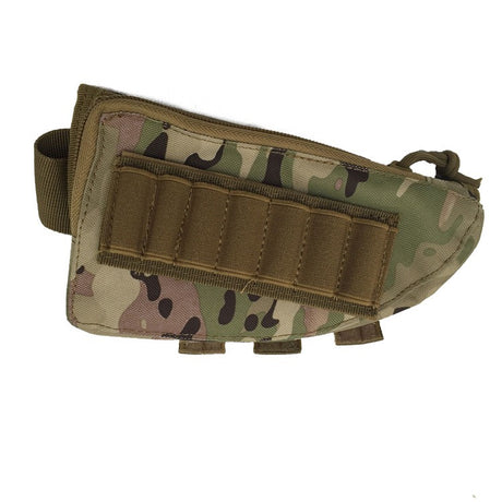 Hunting Pouch 7 Shells Butt Stock Shell Cartridge Holder Ammo Carrier Tactical Pouch - V.I.P Digital Presence